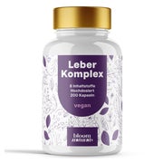 Leber Komplex - 200 vegane Kapseln - Bloom Naturals 200 St