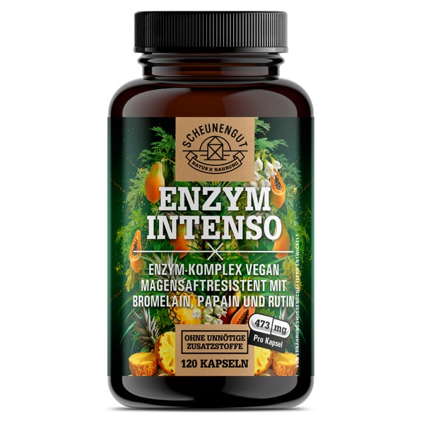 Scheunengut® Enzym Intenso | 2.500 GDU/g Bromelain 120 St
