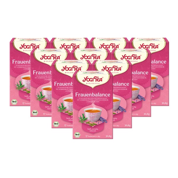 Yogi Tea - Frauen Balance Bio Kräutertee | 10 x 30,6g 10x17 St