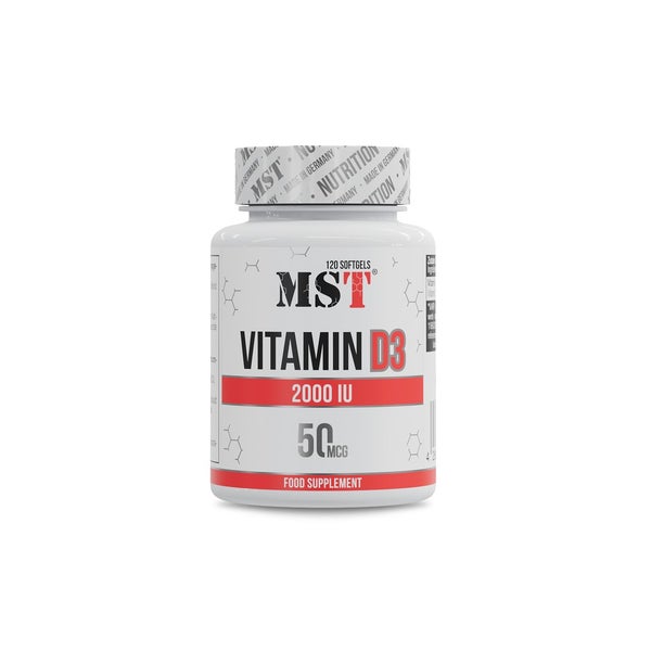 Vitamin D3 2000 IU 120 Softgel 120 St