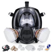Zelbuck Vollmaske Atemschutz Gasmaske Filter Set Partikelmas 1 St