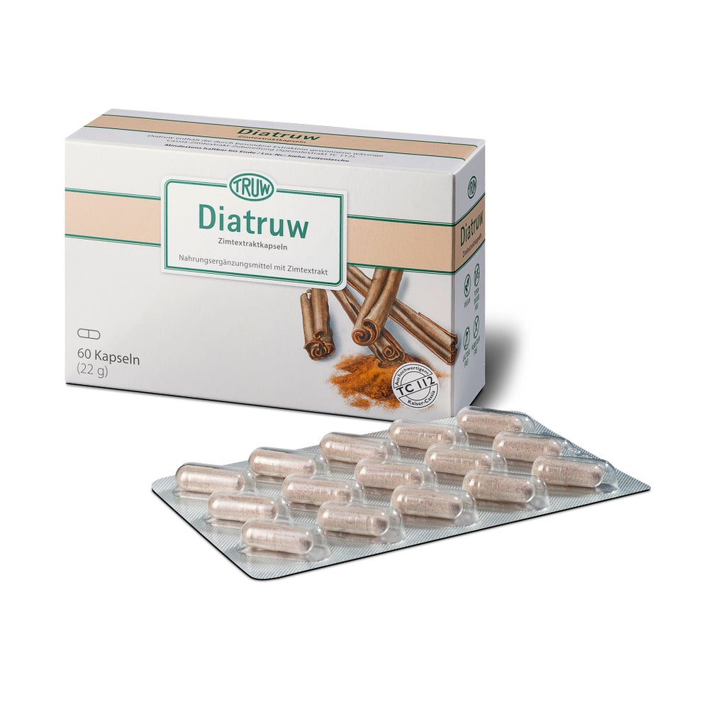 Diatruw Zimtextraktkapseln 60 St