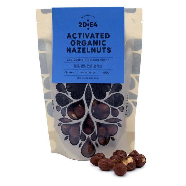 2DiE4 Live Foods: Aktivierte Bio Haselnüsse 100 g
