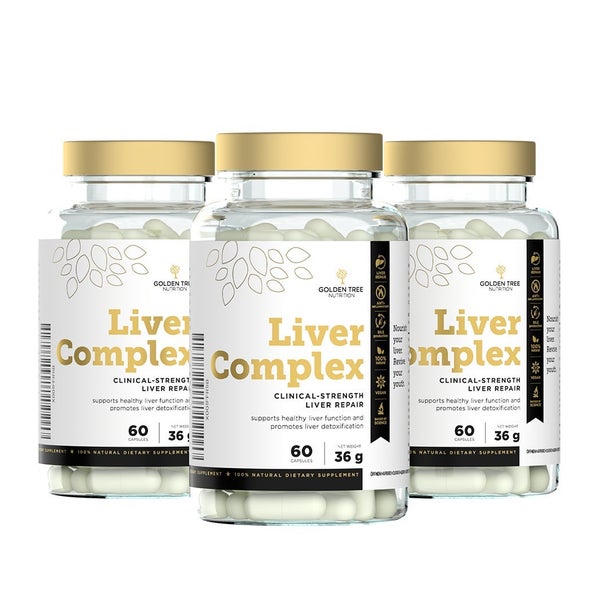 Golden Tree Leber Komplex - Leberfunktion und Entgiftung 2+1 gratis 180 St