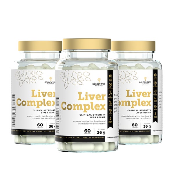 Golden Tree Liver Complex - Leberfunktion und Entgiftung 2+1 gratis 180 St