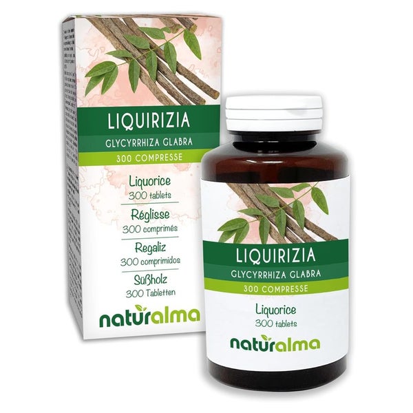 Naturalma Lakritz Glycyrrhiza glabra Tabletten 300 St