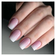 Klebenägel 24 Stück Französisch Acryl Damen Pink White Color 1 St