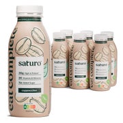 Saturo Trinkmahlzeit Cappuccino | Vegane Astronautennahrung 6 St