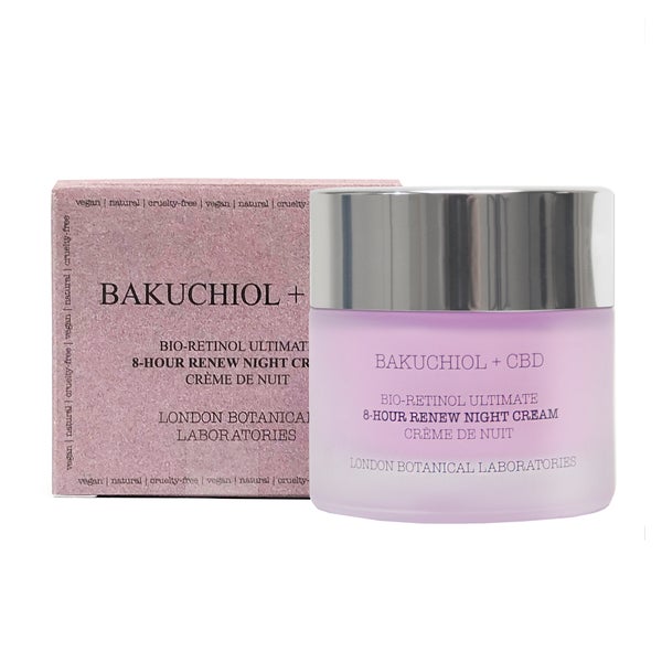 Lbl Bakuchiol + Cbd | Bio-Retinoide Ultimativer 8-Stunden Erneuerungs-Nachtcreme 50 ml