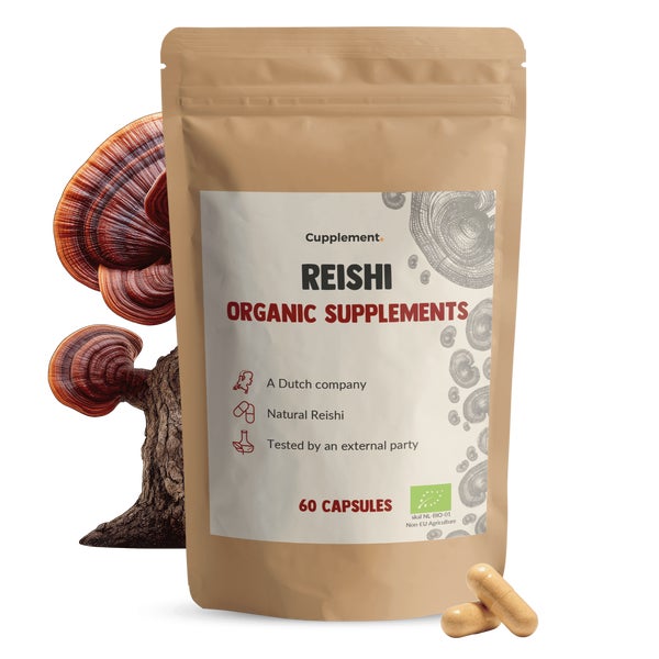 Cupplement - Reishi  500 mg BIO - Kapseln 60 St