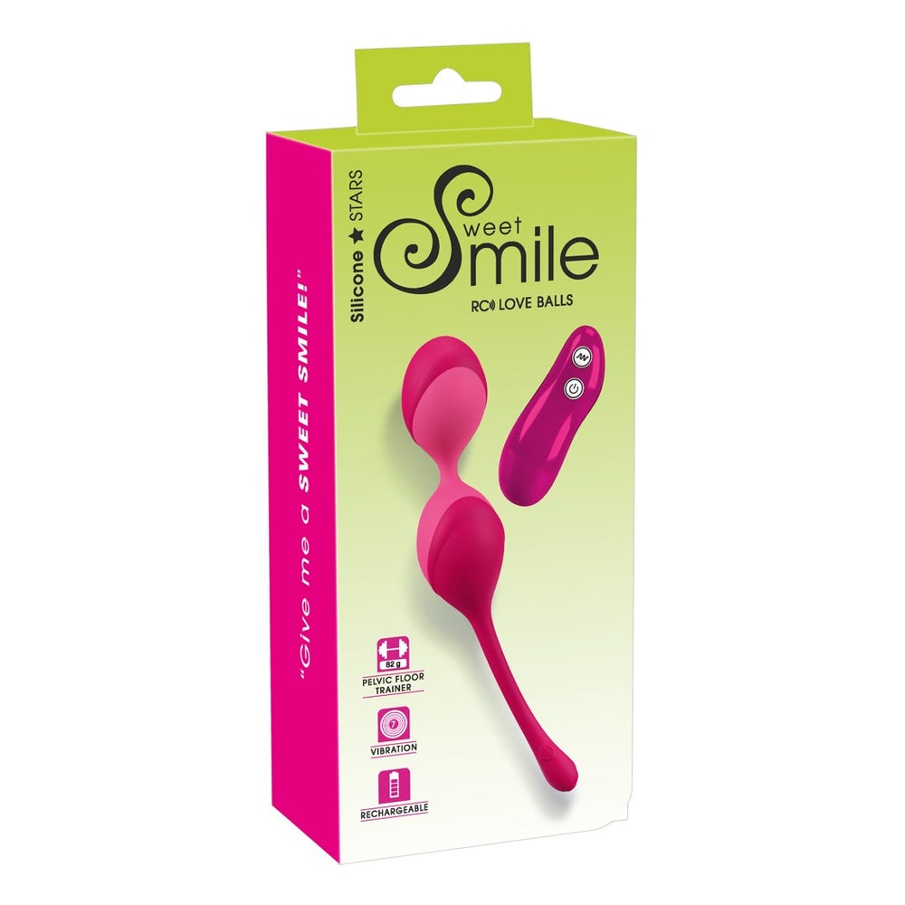 Sweet Smile - Wiederaufladbares Vibrokugel-Duo 1 St