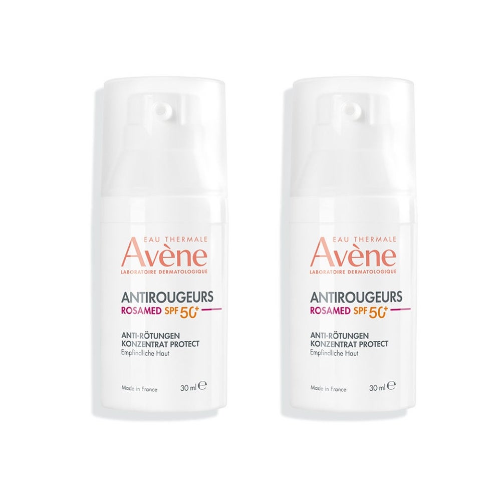 Avène Antirougeurs Rosamed SPF50+ Anti-Rötungen Konzentrat Doppelpack 2X30 ml