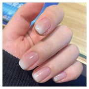 24 Stück French Nude Rosa Press on Nails Acryl Kurz Eckig Fa 1 St