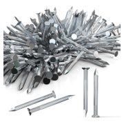 KGGZKG 550 Stk. Stahlnägel 20mm - Kleine Nägel für Beton, Bilder, Holz, Ziegel