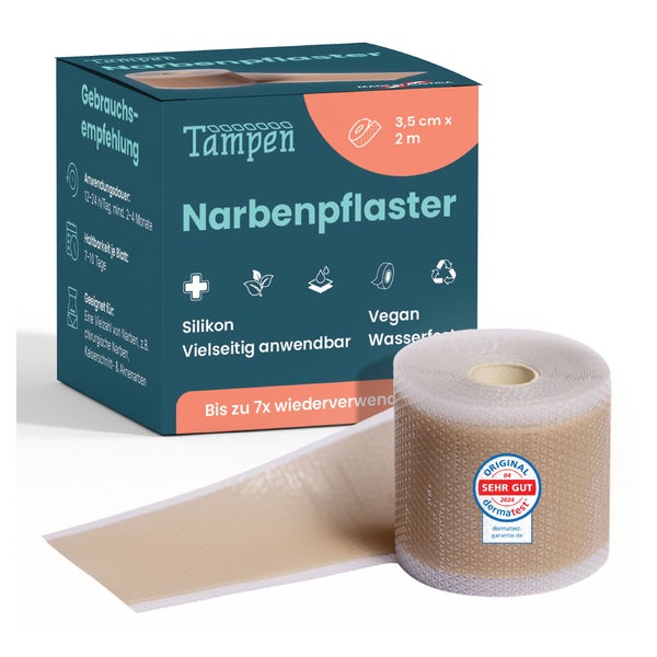 Tampen Narbenpflaster 3,5x200cm 1 St