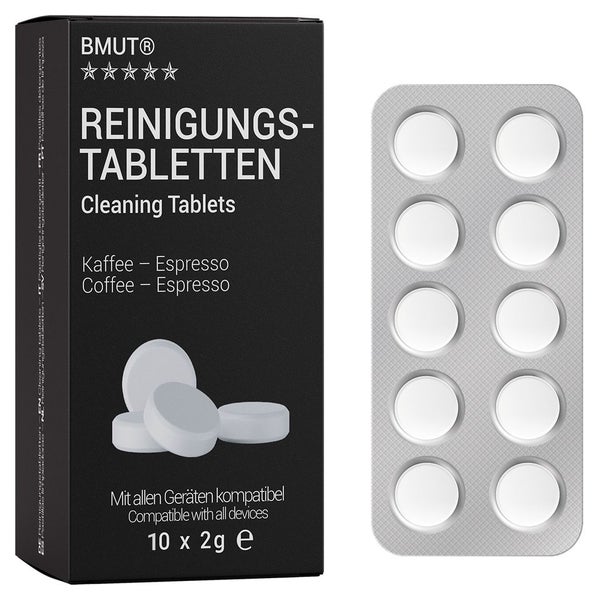 BMUT 10x Reinigunsgtabletten für Kaffeevollautomaten 10 St
