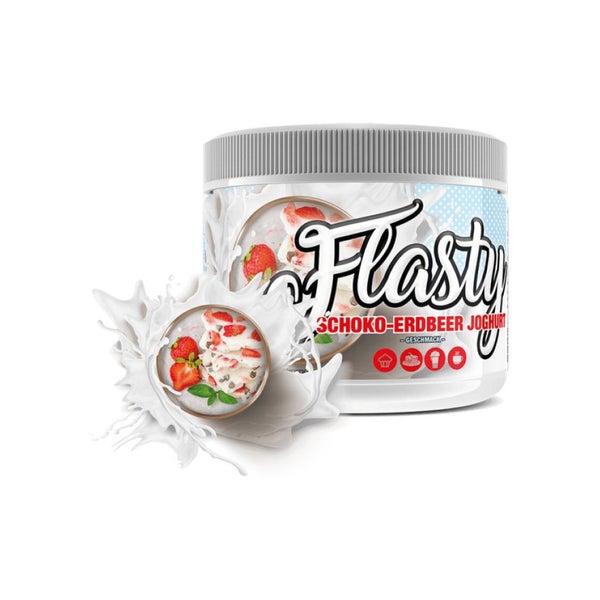 Sinob Flasty Geschmackspulver - Schokolade Joghurt Erdbeere 0.25 kg