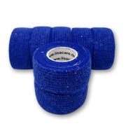 Produktabbildung: LisaCare latexfreie, kohäsive Fingerpflaster 2,5cm - Blau 7 St