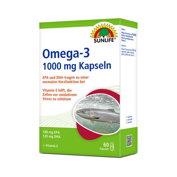 SUNLIFE® Omega 3 Kapseln 83,1 g