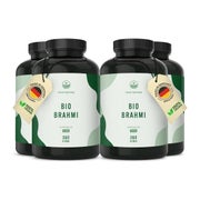 Bio Brahmi Kapseln - Gedächtniskraut mit Bacosiden - Vegan 1440 St