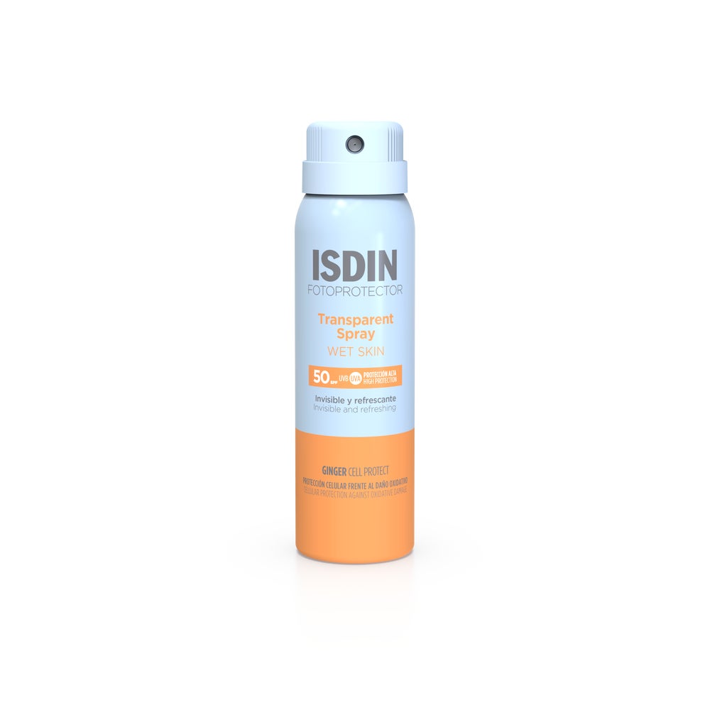 Isdin Fotoprotector Wet Skin Transpar.spray Lsf 50 100 ml