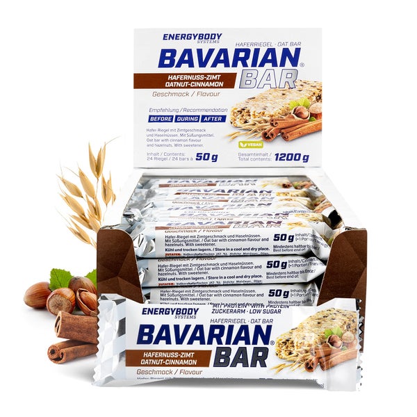 Energybody Systems Bavarian Bar Hafernuss-Zimt 1200 g