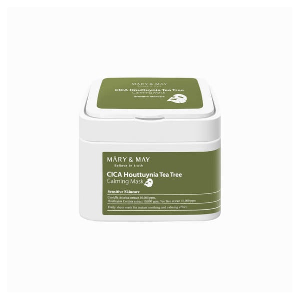 Mary & May Cica Houttuynia Tea Tree Calming Mask 30 St