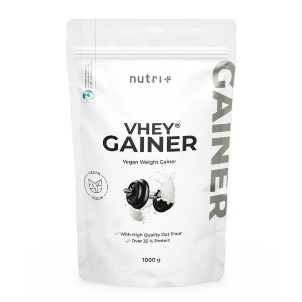 nutri+ Vegan Weight Gainer - Banana Toffee - 1 kg 1000 g