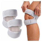 COOL-i Patella Kniebandage Grau, verstellbar 1 St