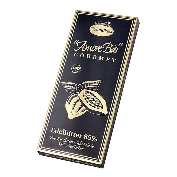 Liebharts Gesundkost Edelbitter Schokolade 85% Kakao 100 g