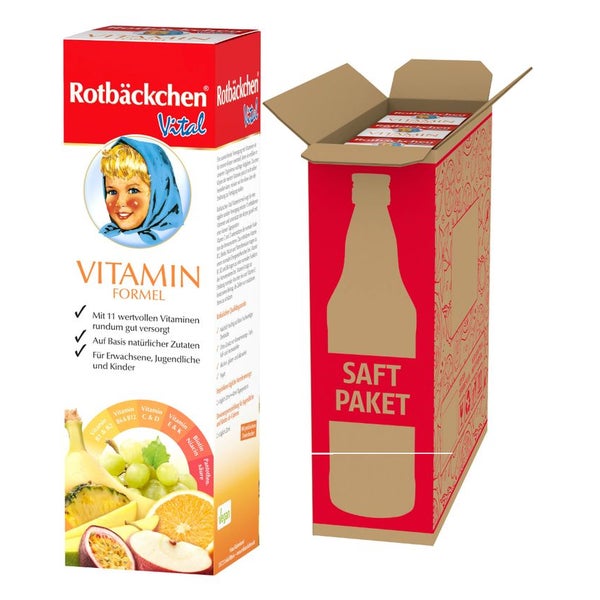 Rotbäckchen Vital Vitaminformel 3 x 450ml 1350 ml
