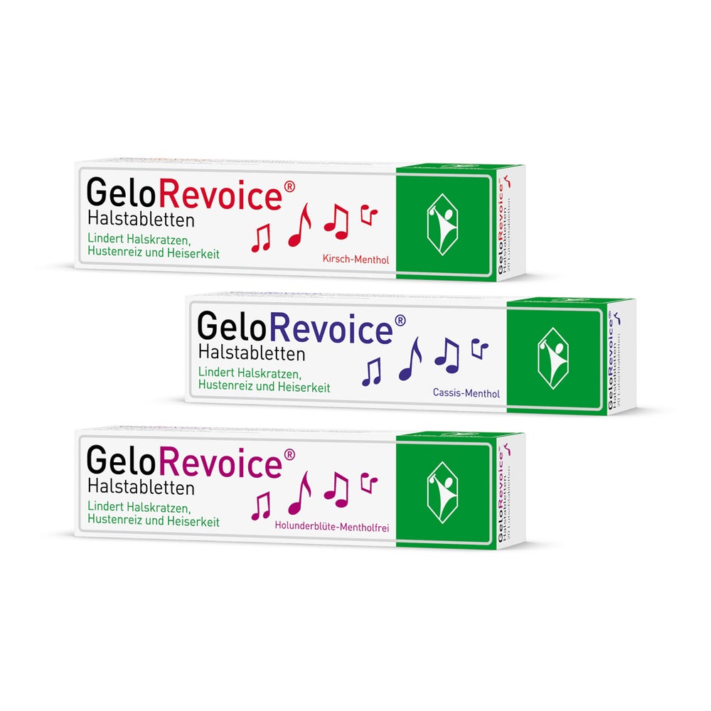 GeloRevoice Kirsch + Cassis + Holunder 1 Set