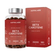 Aavalabs Beta-Carotin 25.000 IE, 180 Softgel-Kapseln 180 St