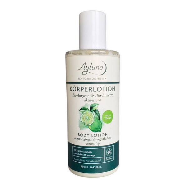 Ayluna Körperlotion Bio-Ingwer & Bio-Limette Aktivierend Bio 250 ml
