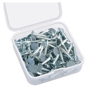 oumuik Dachpappennägel Filznägel, 80 Stück, verzinkt, Ø 0,9 cm, L 2,1 cm