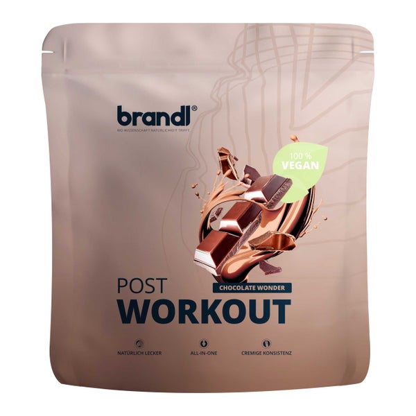 brandl® Protein-Pulver All-in-One VEGAN Schoko | veganes Eiweißpulver aus Protein, Kreatin, Elektrolyten & Superfoods 1000 g