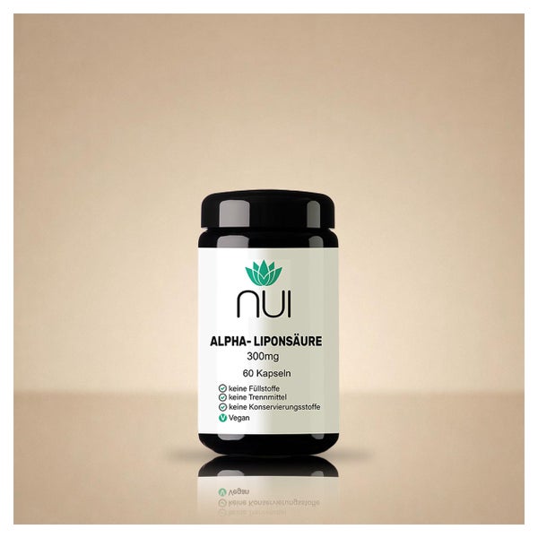 NUI Alpha-Liponsäure 300 mg, 60 Kapseln