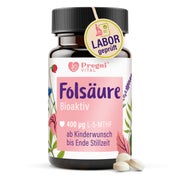 Produktabbildung: PregniVital Folsäure Tabletten bioaktiv (L-5-MTHF-Ca) 120 St