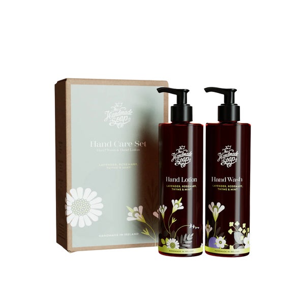 Handmade Soap Company Geschenkset Handseife & Handlotion Lavendel Set