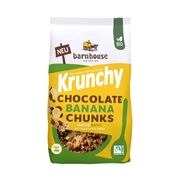 Barnhouse Bio Krunchy Chocolate Banana Chunks