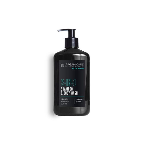 Arganicare 2-in-1-Shampoo + energetisierendes Duschgel 400 ml  St