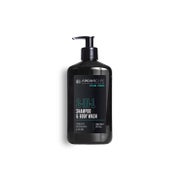 Arganicare 2-in-1-Shampoo + energetisierendes Duschgel 400 ml