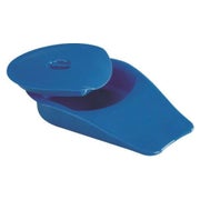 Steckbecken oval angeschrägt blau