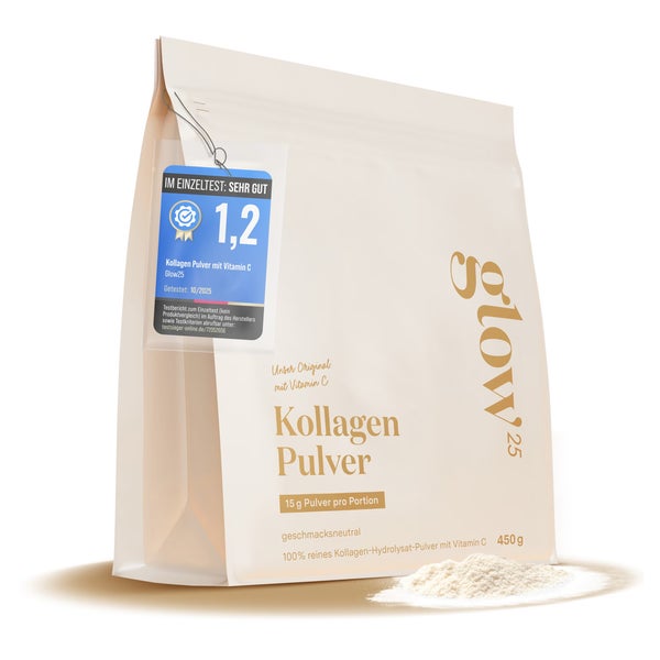 Glow25® Kollagen Original mit Vitamin C 450 g