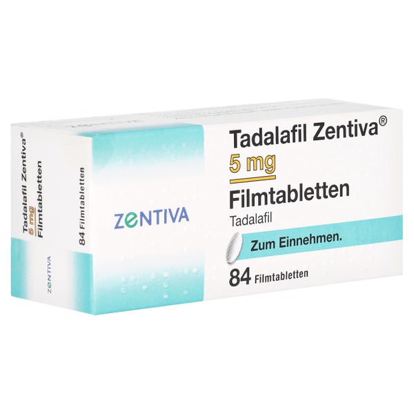 Tadalafil Zentiva 5 Mg Filmtabletten 84 St