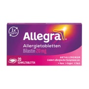 Produktabbildung: Allegra® Allergie-Schmelztabletten 20 St