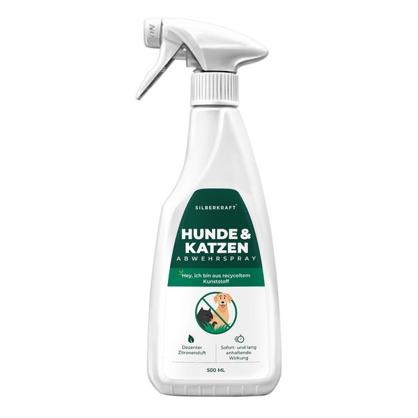 Silberkraft Hunde- und Katzenabwehrspray 500 ml