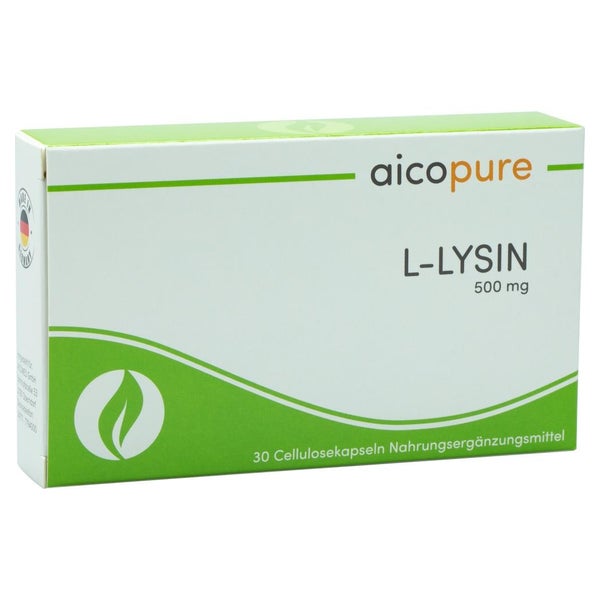 L-lysin 500 mg Kapseln 30 St