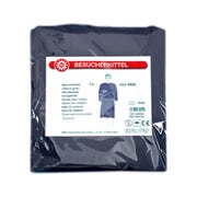 NOBA Besucherkittel blau 10 Stück - L