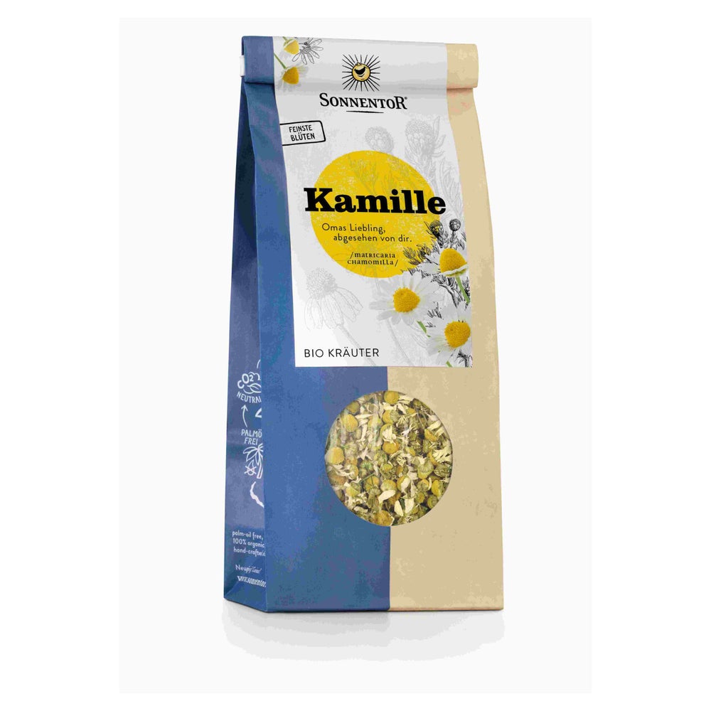 Bio Kamillentee lose 50 g von Sonnentor - Mild-blumiger Kräutertee 50 g